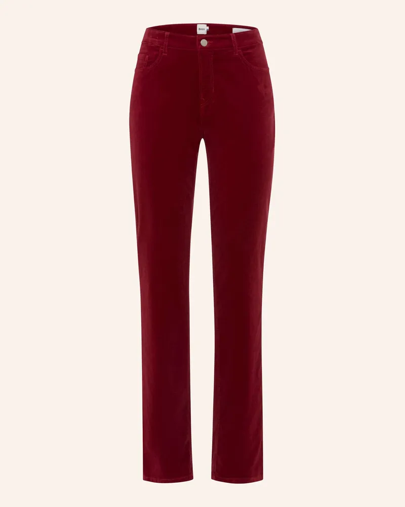 Brax Five-Pocket-Jeans Style Carola rot Rot