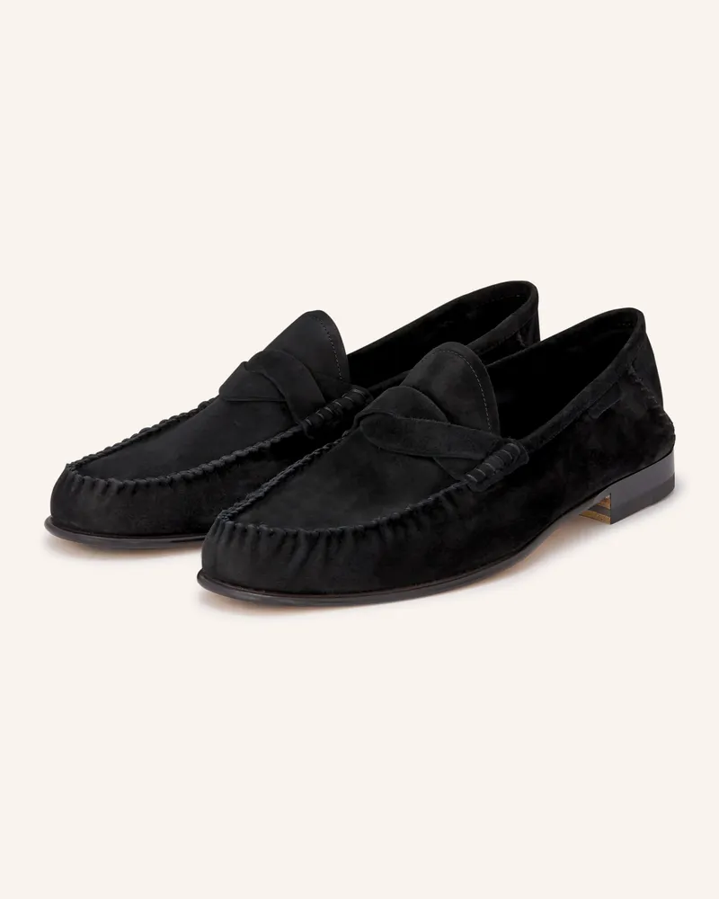 Tom Ford Penny-Loafer schwarz Schwarz