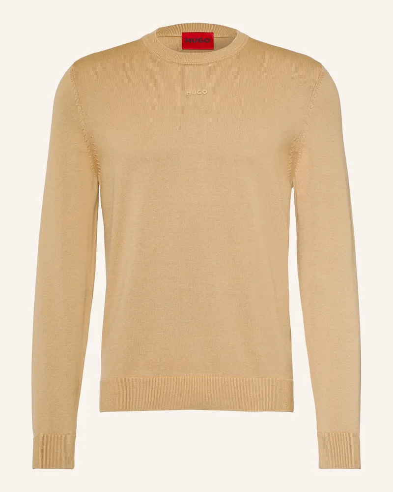 HUGO BOSS Pullover San Cassius beige Camel