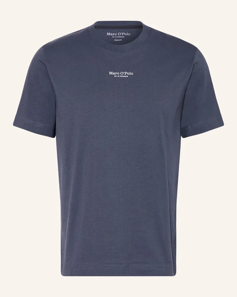 Marc O'Polo T-Shirt blau Dunkelblau