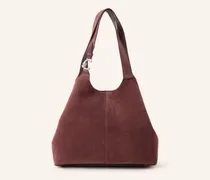 Hobo-Bag Mit Pouch rot