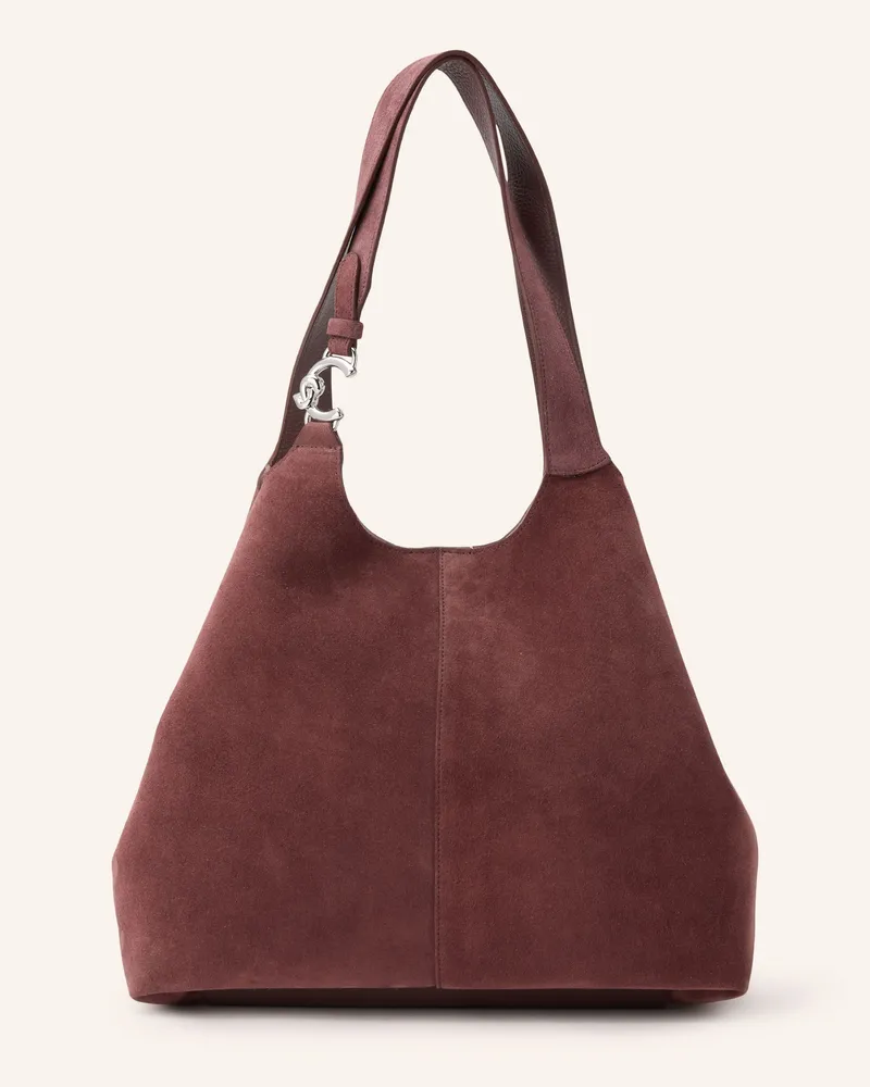 Coccinelle Hobo-Bag Mit Pouch rot Dunkelrot
