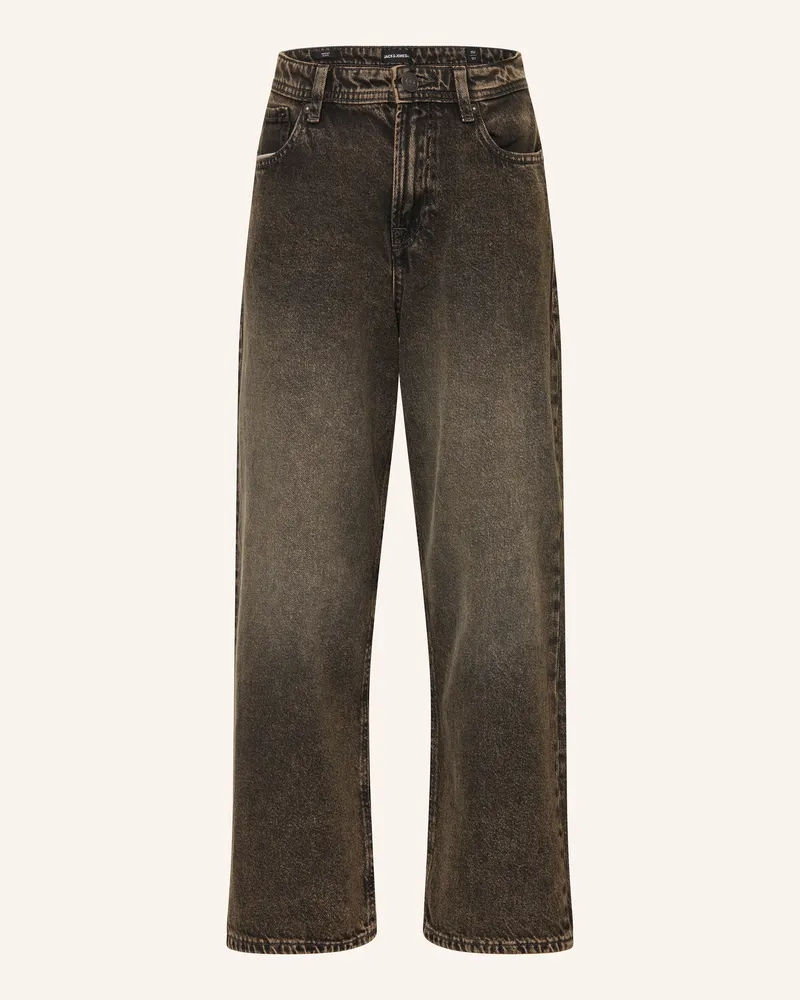 Jack & Jones Jeans Loose Fit schwarz Dunkelgrau