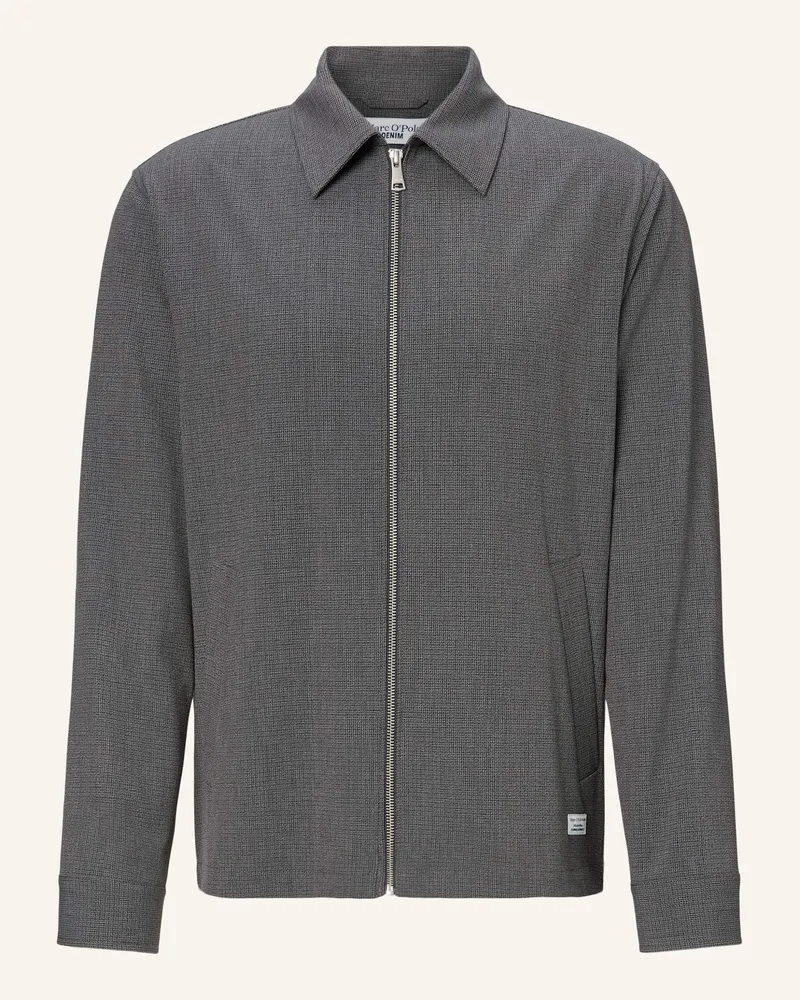 Marc O'Polo Overshirt Dunkelgrau