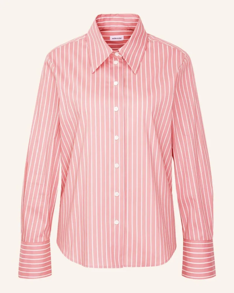 Seidensticker Hemdbluse rosa Rosa