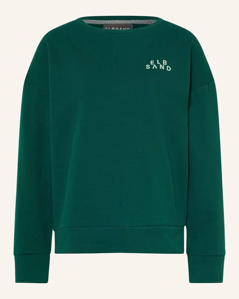 ELBSAND Sweatshirt Tilla gruen Grün