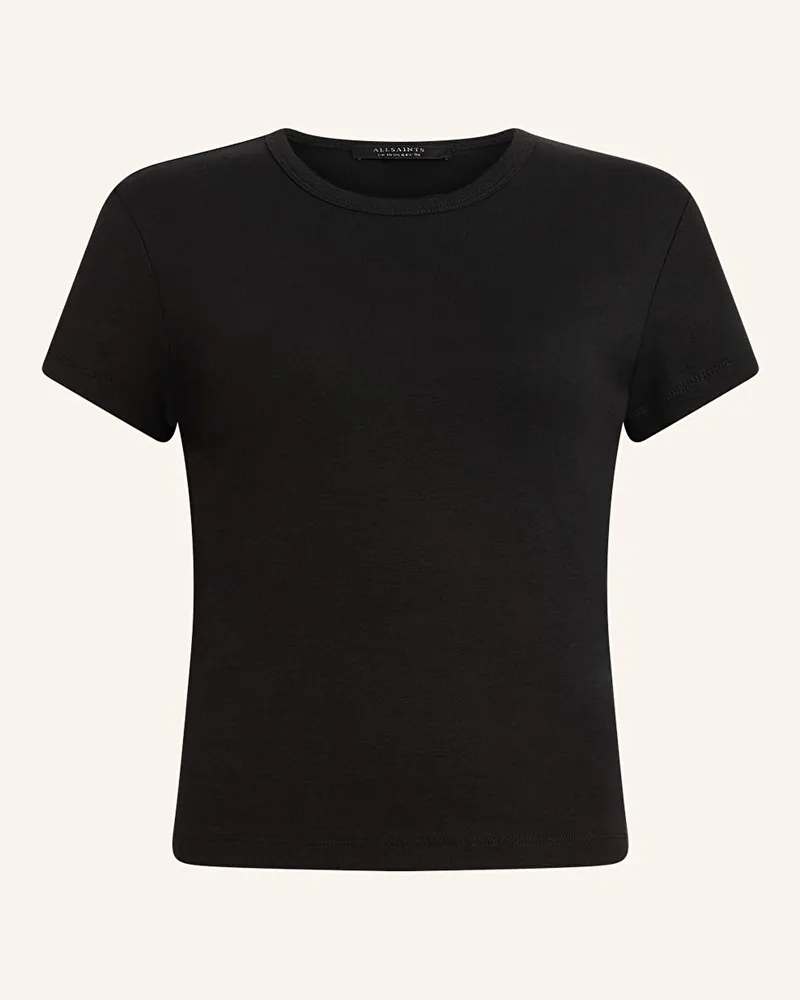 AllSaints T-Shirt Stevie schwarz Schwarz