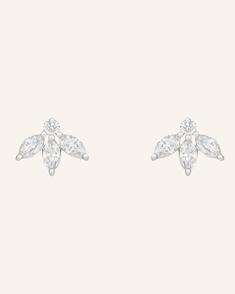Wempe Fine Jewelry Ohrstecker Minimalism silber Weissgold
