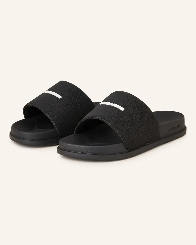 PEGADOR Pantoletten SUNA SLIDE Schwarz