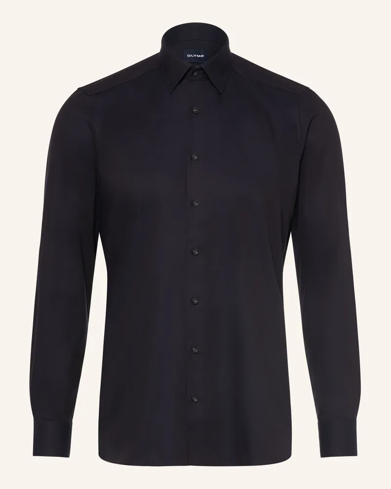 Olymp Hemd Level Five Body Fit blau Dunkelblau