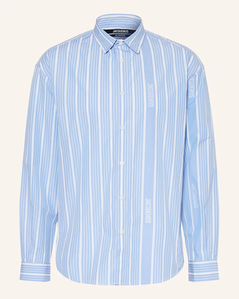 Jacquemus Hemd LA CHEMISE SIMON Comfort Fit Hellblau