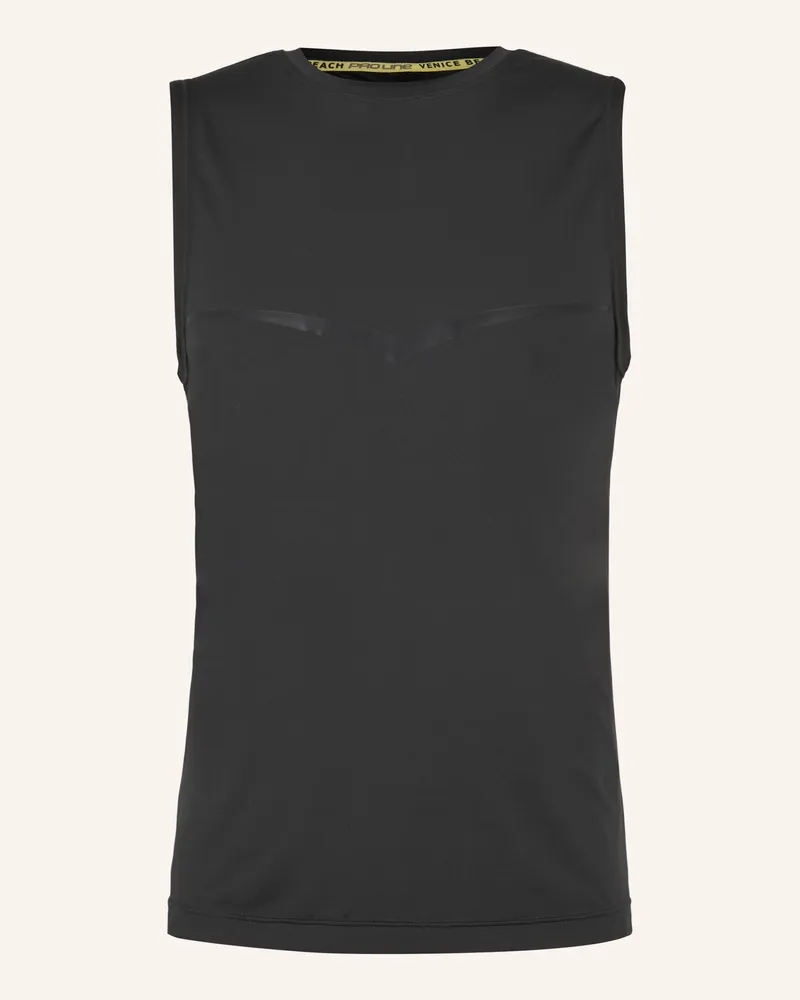 Venice Beach Tanktop Pro Line Pasadena grau Schwarz