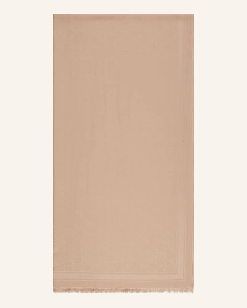 HUGO BOSS Schal ANYTA Hellbraun
