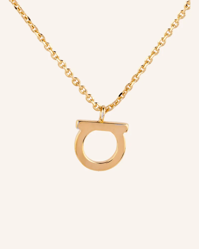 Ferragamo Halskette Gancio gold Gold