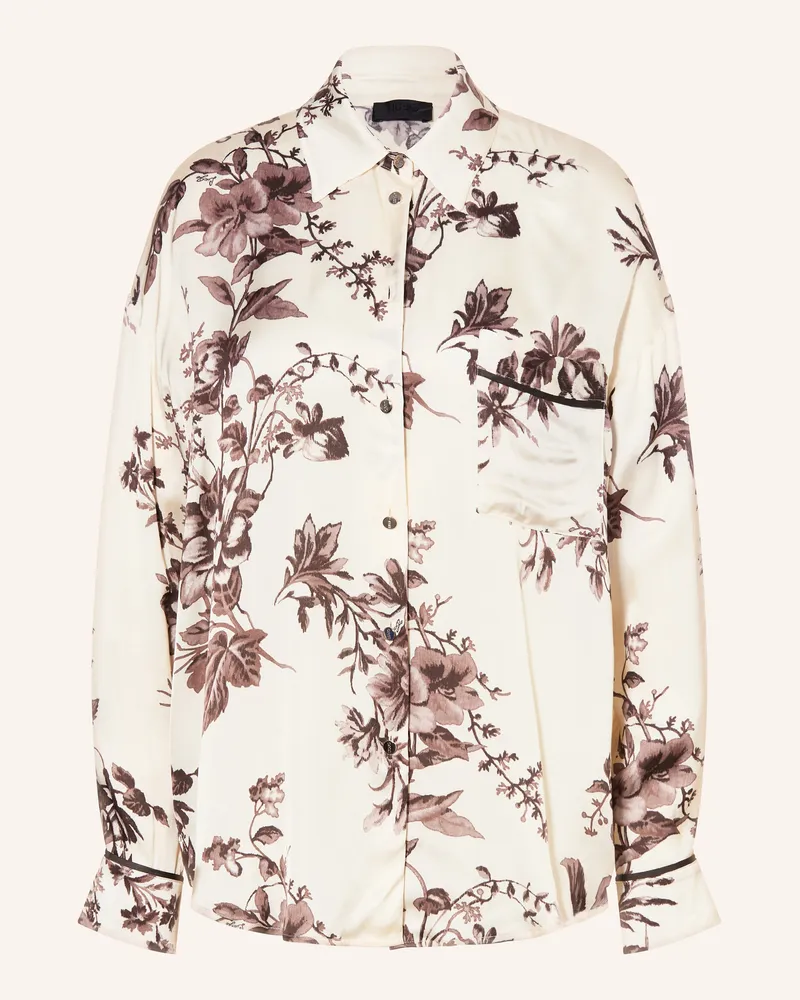 Liu Jo Hemdbluse aus Satin Ecru