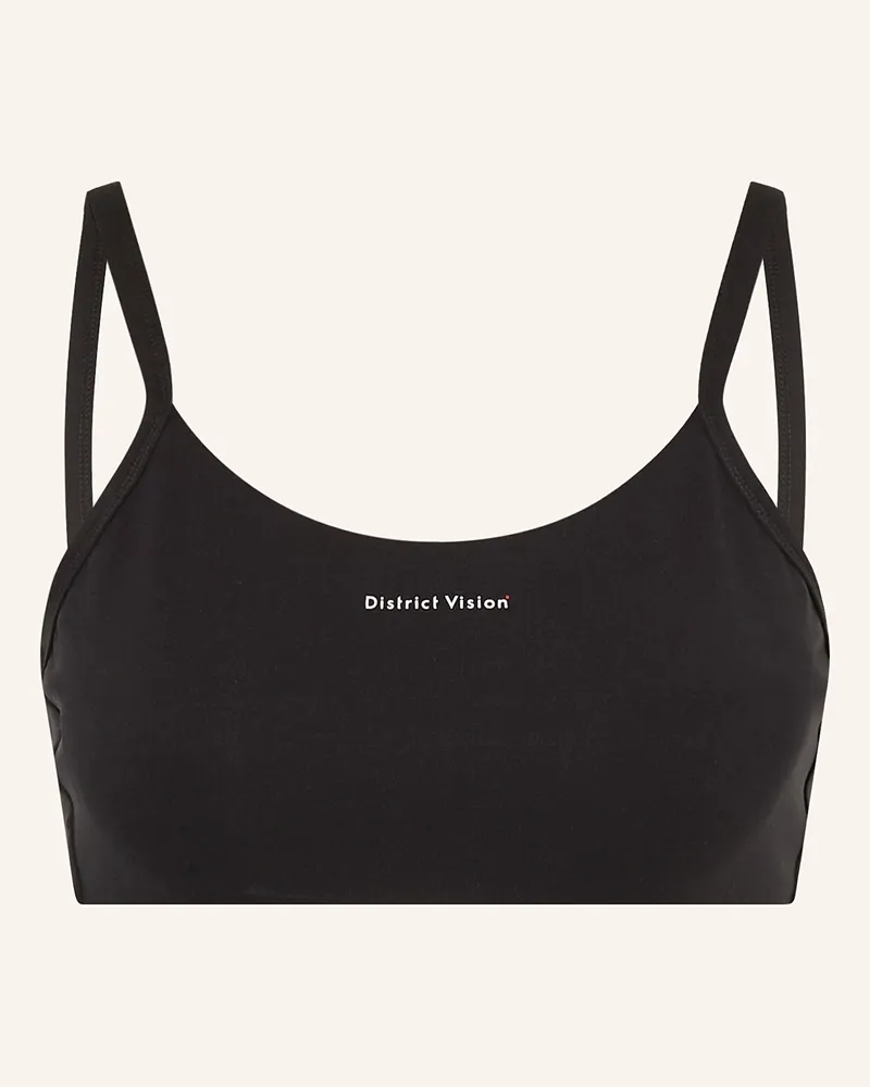District Vision Sport-Bh Studio schwarz Schwarz