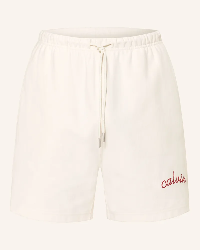 Calvin Klein Sweatshorts Ecru