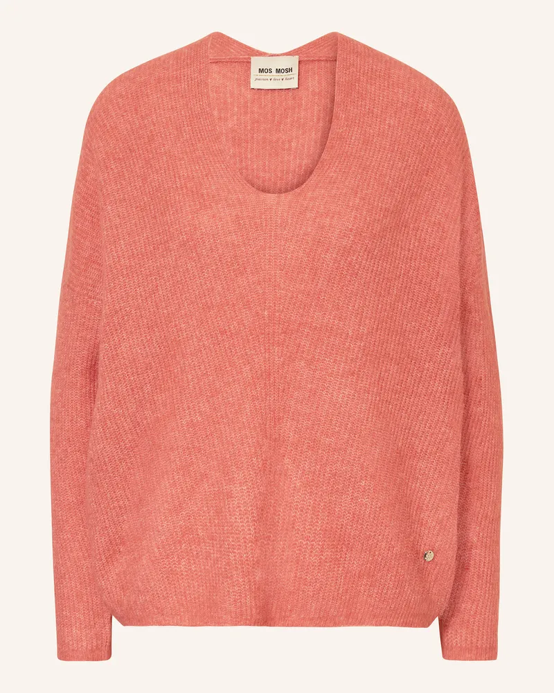 Mos Mosh Pullover THORA mit Alpaka Hellrot