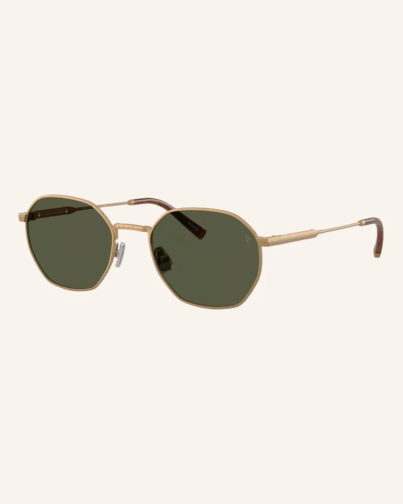 Brunello Cucinelli Sonnenbrille bc2003st Intarsia Rays gold Gold