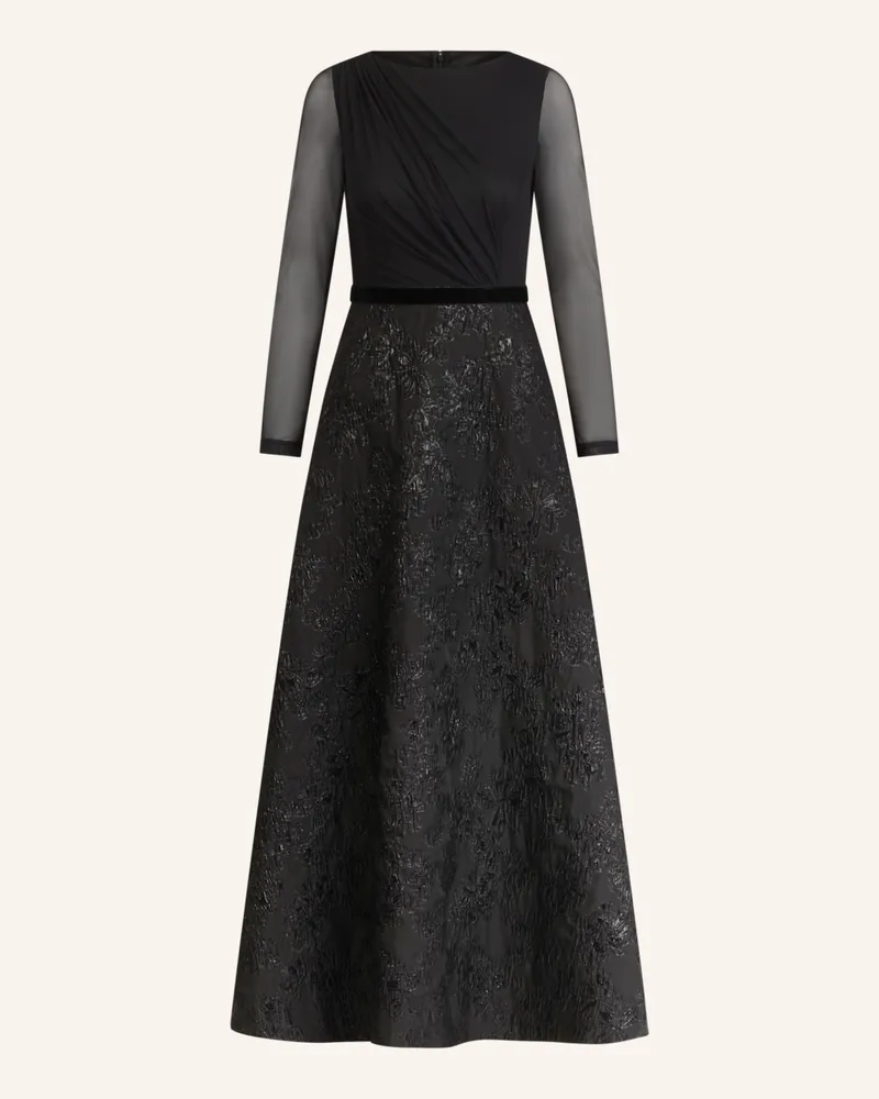 Apart Langes Abendkleid schwarz Schwarz