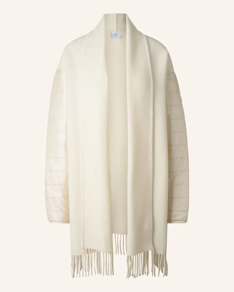 Bogner Wollmix-Poncho North weiss Weiss