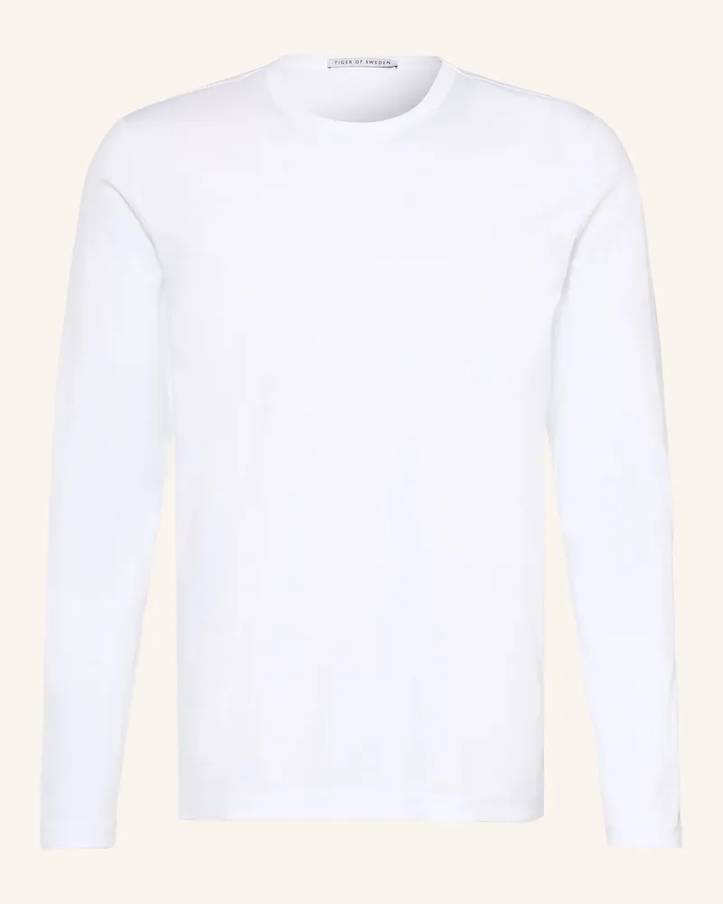 Tiger of Sweden Longsleeve Olaf weiss Weiss