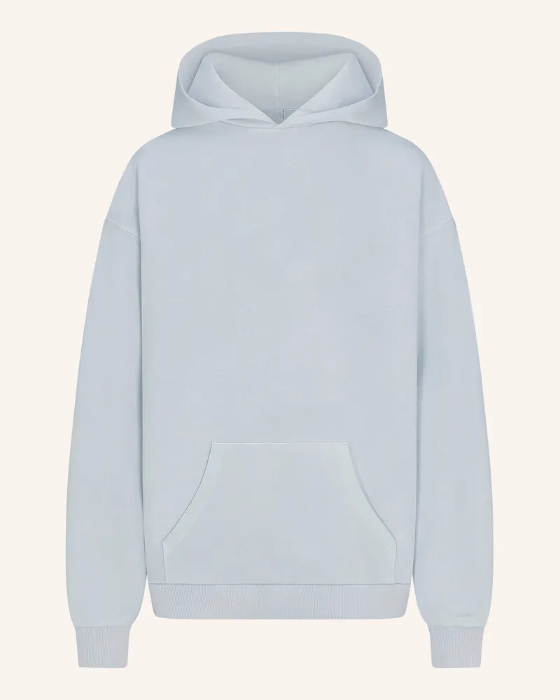 SKIMS Lounge-Hoodie Boyfriend Fleece blau Zen