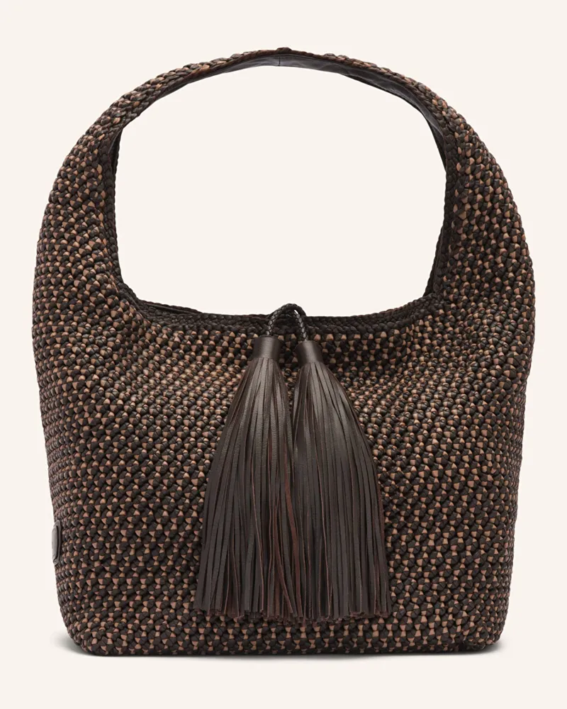 Lottusse Hobo-Tasche NOODBAG Dunkelbraun