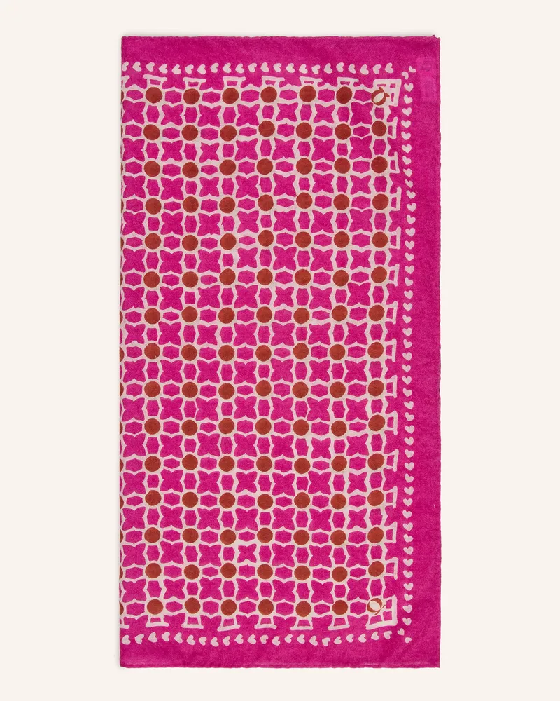 Puschoen Cashmere-Tuch lila Fuchsia