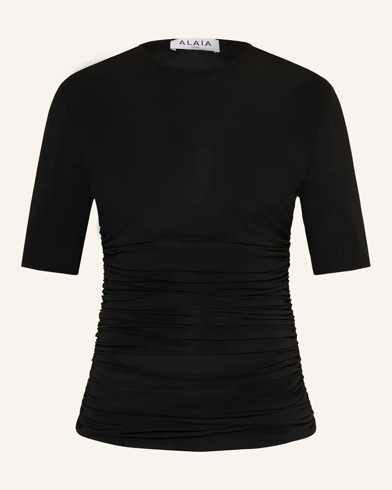 Alaïa T-Shirt schwarz Schwarz