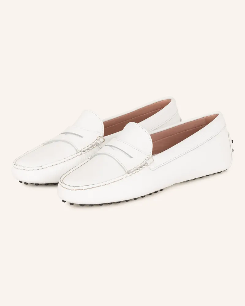 lilienfels Mokassins weiss Weiss