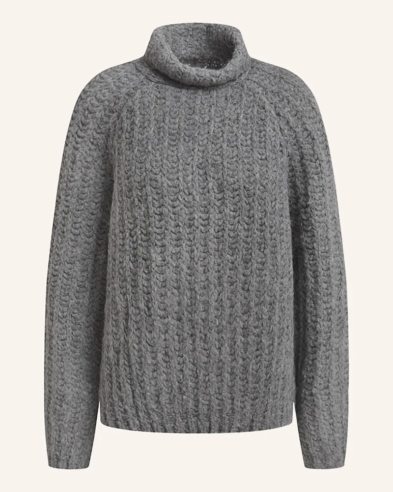 Smith & Soul Rollkragenpullover mit Alpaka Dunkelgrau