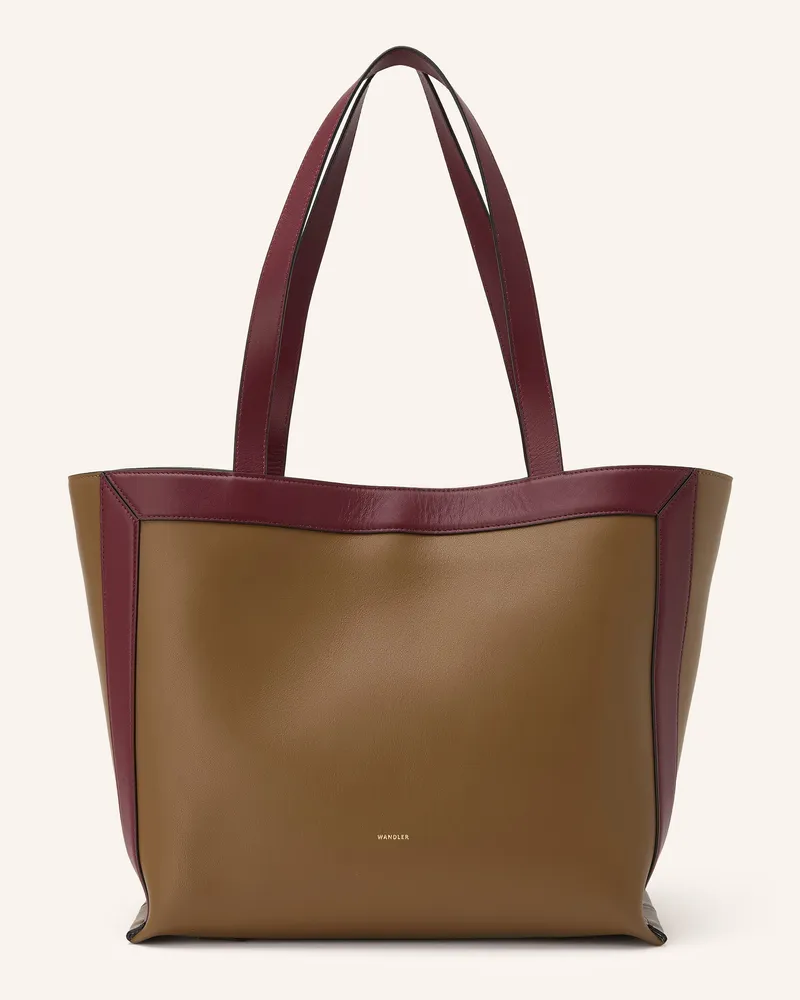 WANDLER Shopper Ida Medium beige Braun