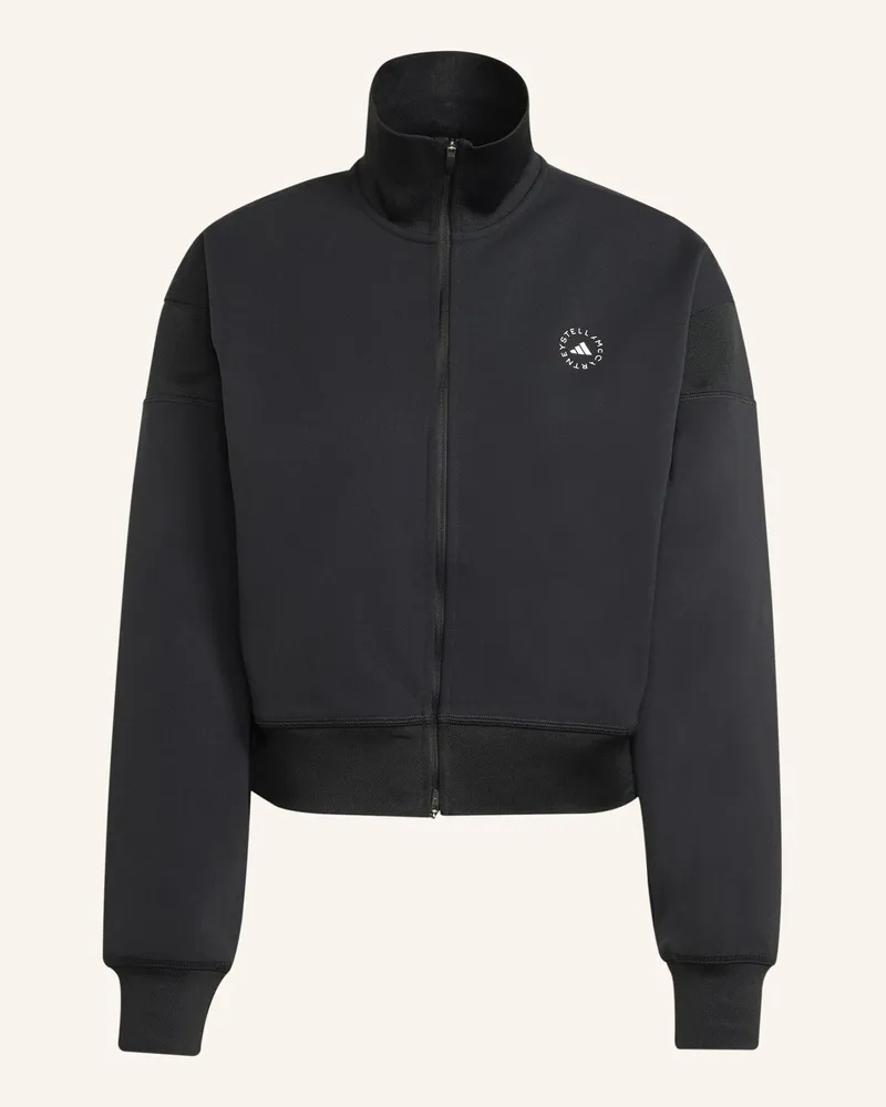 adidas ADIDAS BY STELLA MCCARTNEY KNITTED ORIGINALS JACKE Schwarz