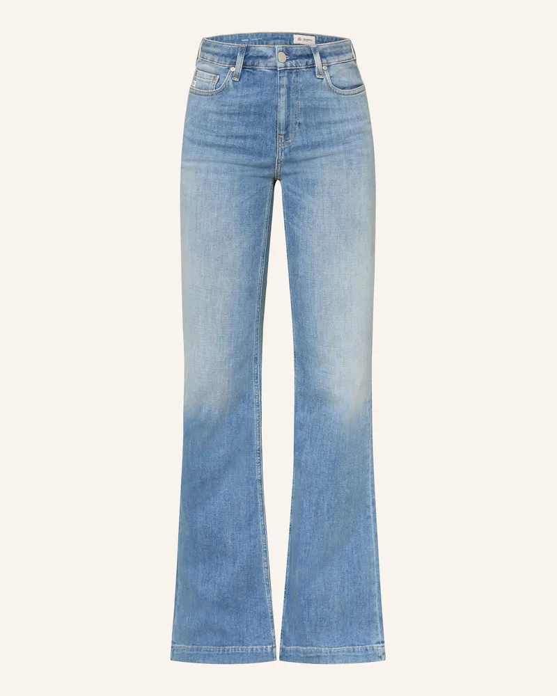 Adriano Goldschmied Flared Jeans Tropea blau Boer