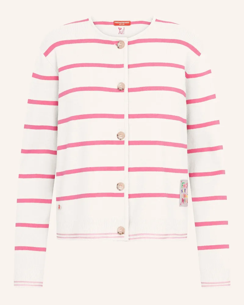 Frieda & Freddies Strickjacke weiss Beige