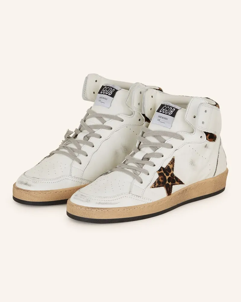 Golden Goose Hightop-Sneaker SKY STAR - WEISS/ SCHWARZ Weiss