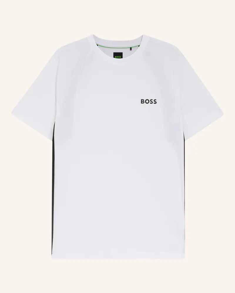 HUGO BOSS T-Shirt TS_TOC SPIN CB Slim Fit Weiss