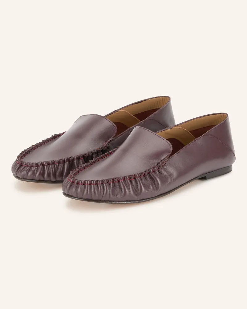 Flattered Slipper Bon Bon rot Dunkelrot
