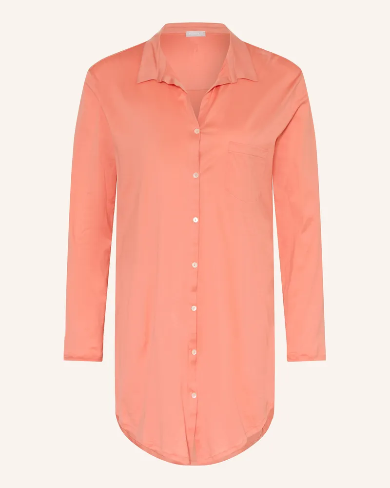 Hanro Nachthemd COTTON DELUXE Lachs