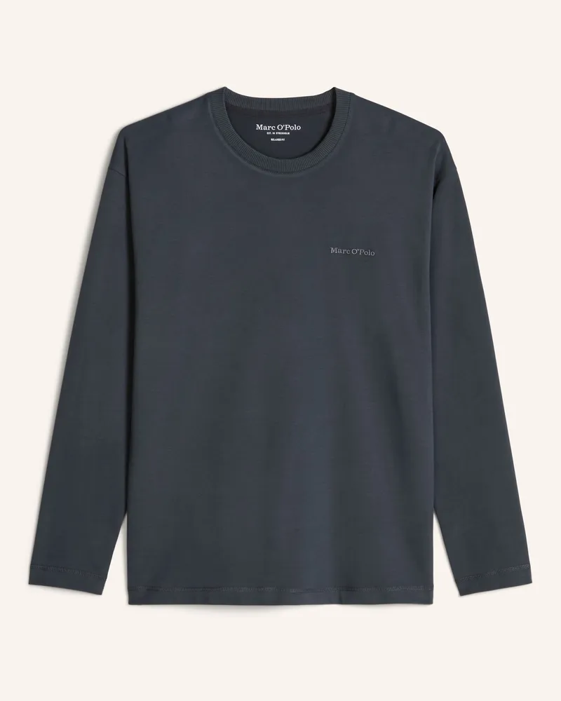 Marc O'Polo Longsleeve blau Blau