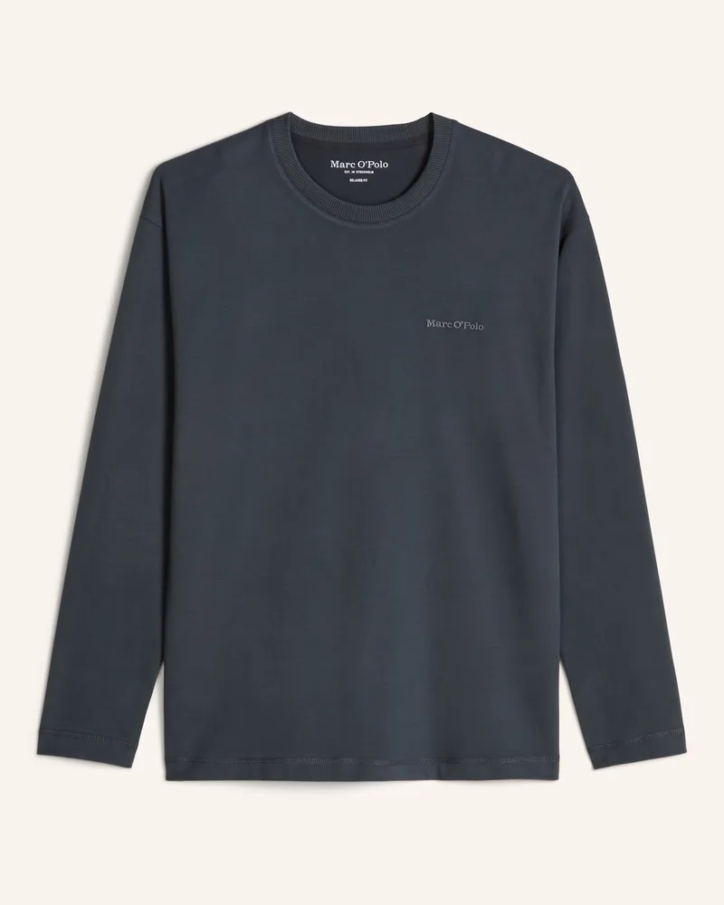 Marc O'Polo Longsleeve blau Blau