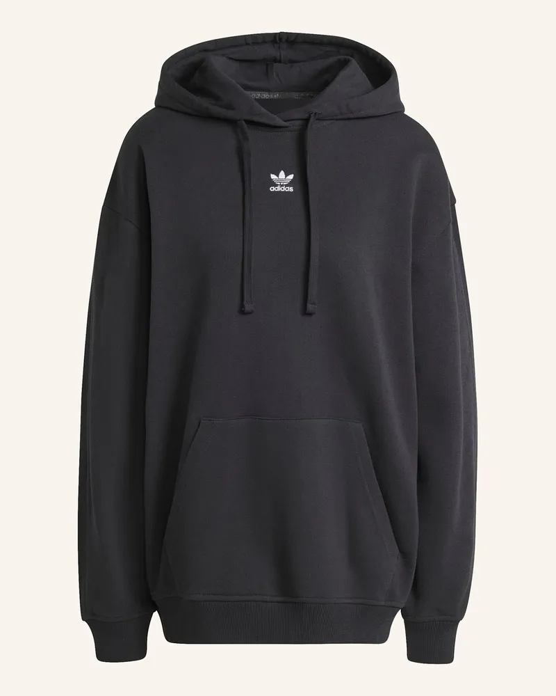 adidas ESSENTIALS LOOSE FRENCH TERRY HOODIE Schwarz