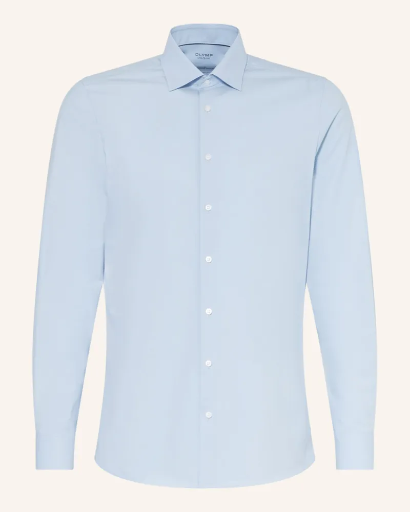 Olymp Hemd Level Five 24/Seven Body Fit blau Hellblau