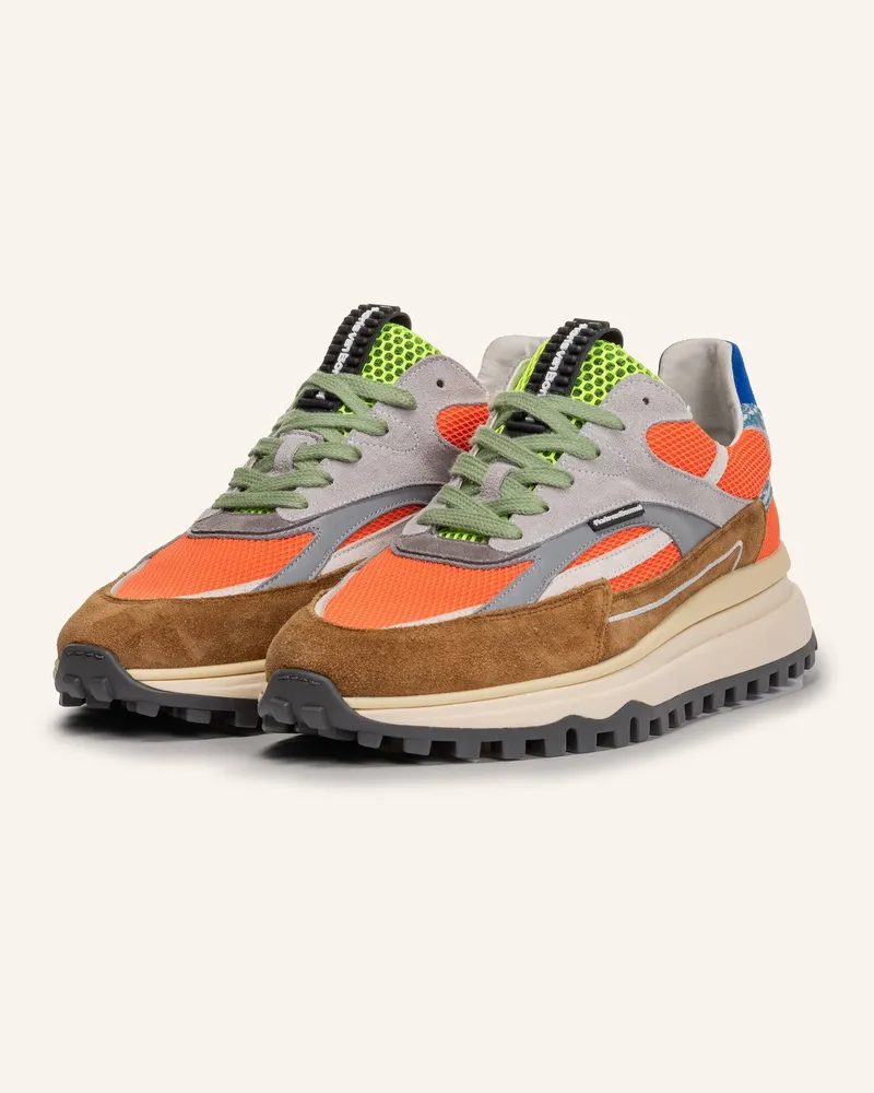 Floris van Bommel Sneaker DE GRIPPER 02 Orange