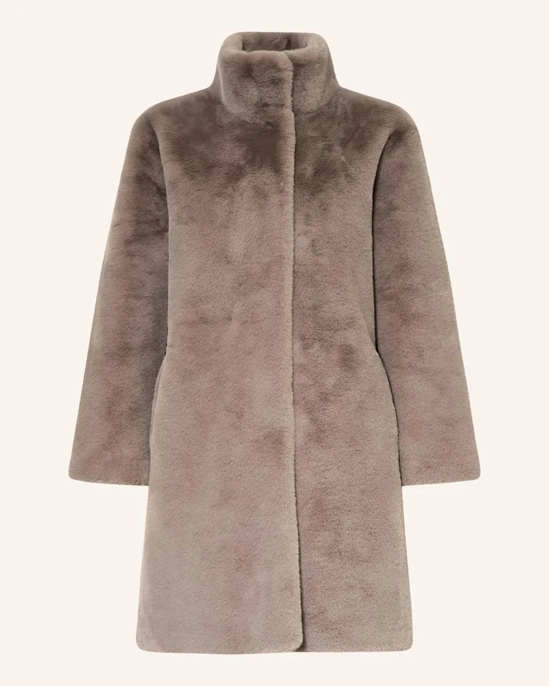 APPARIS Kunstpelzmantel BLAIR Taupe