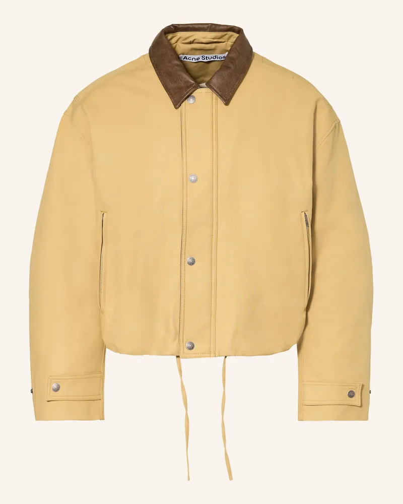Acne Studios Jacke beige Camel