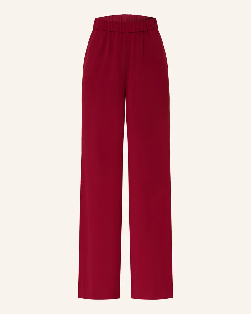 HUGO BOSS Marlenehose Hasine rot Dunkelrot
