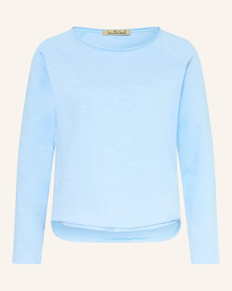 Smith & Soul Longsleeve blau Hellblau