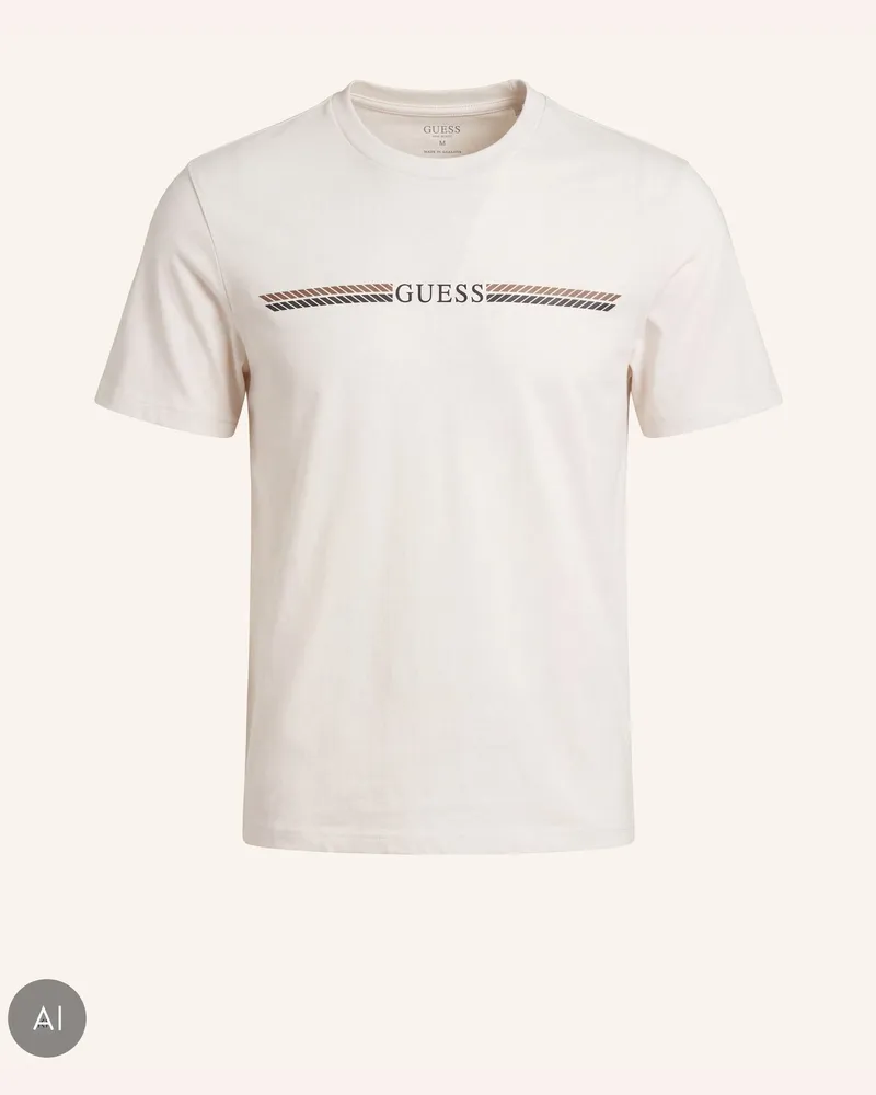 Guess T-Shirt beige Creme